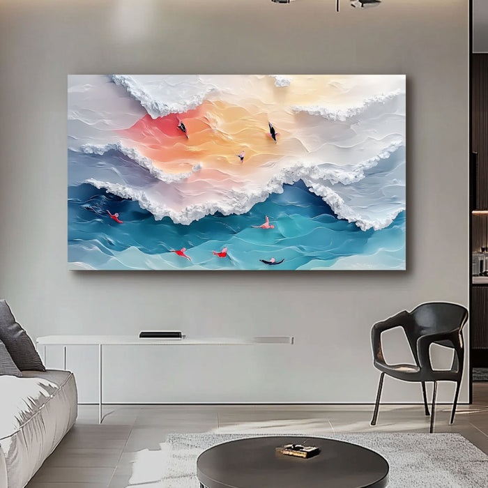 Abstract Painting Transición