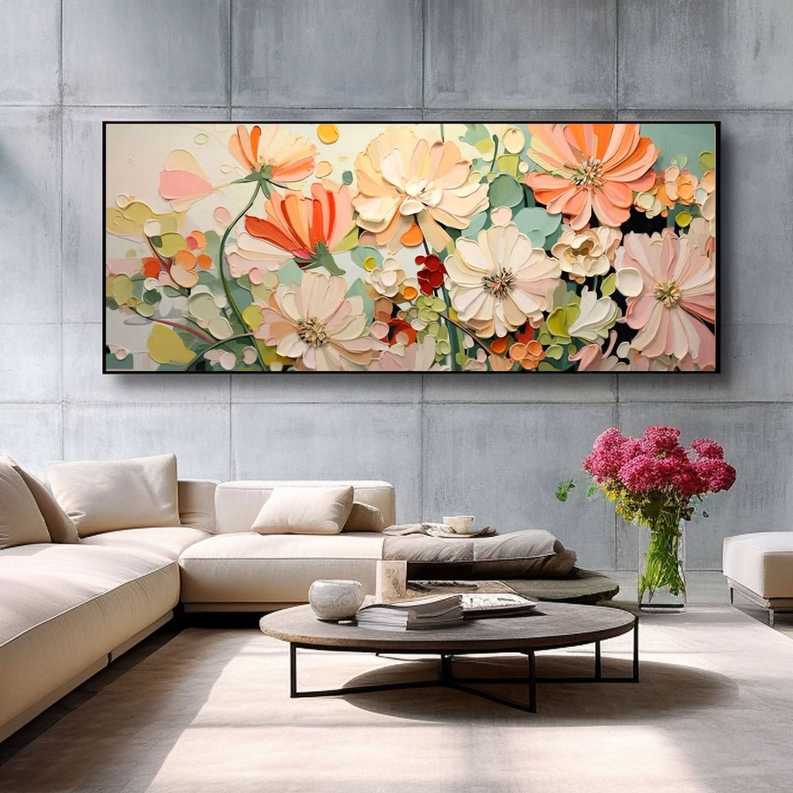 Abstract Colorful Painting "Silent Revelations" - nukeart