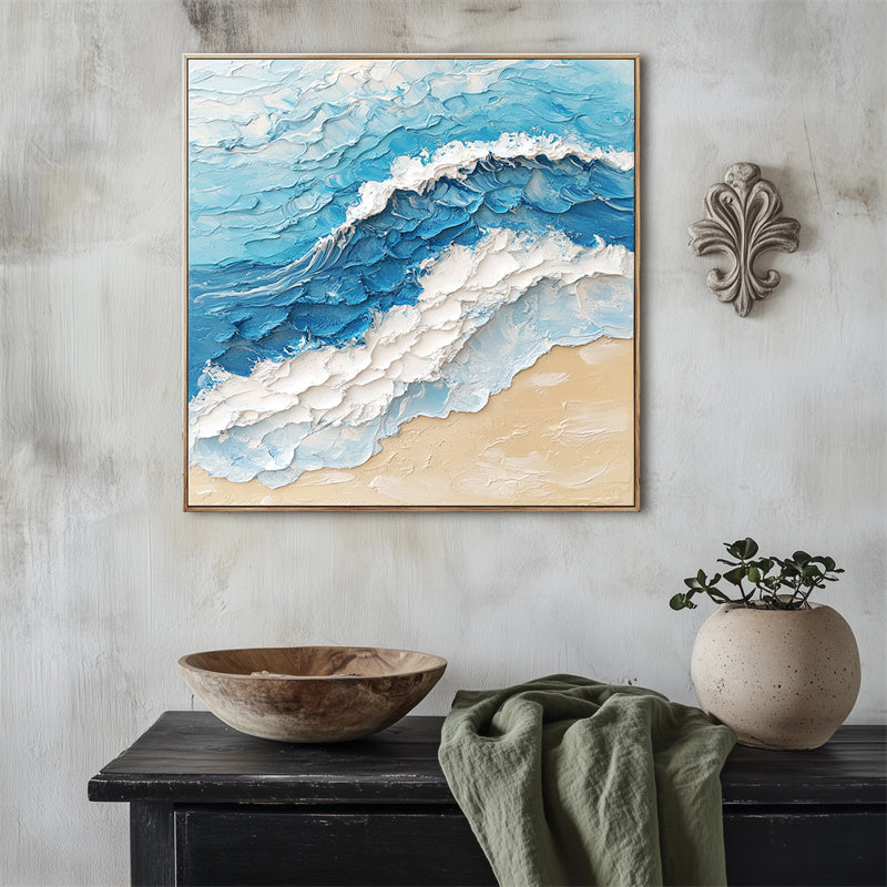 Crashing Waves: Coastal Bliss-wp240438