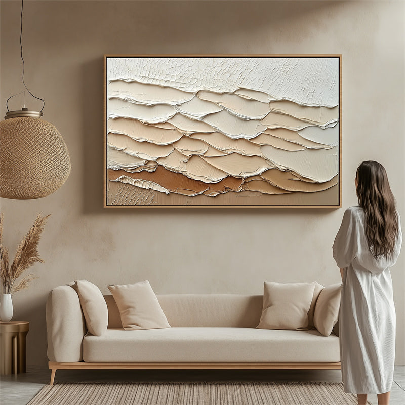 Layered Earth Tones Artwork-240988