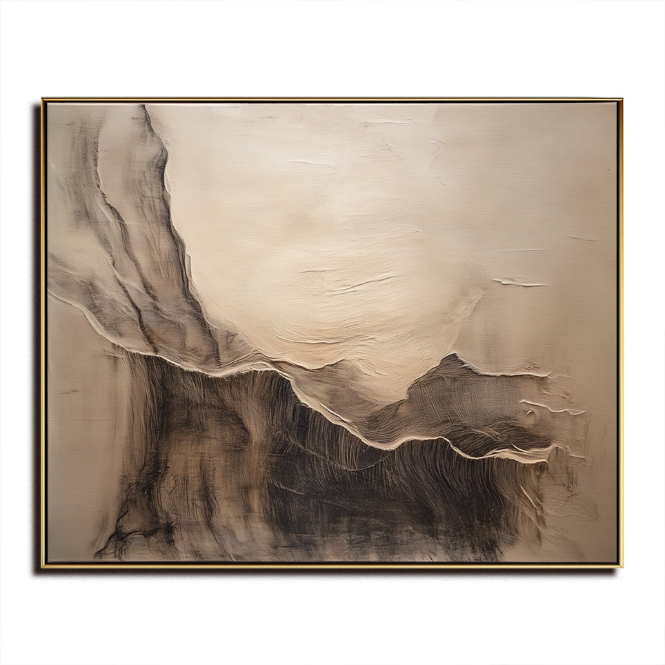 Neutral Abstract Landscape Art-wp242168