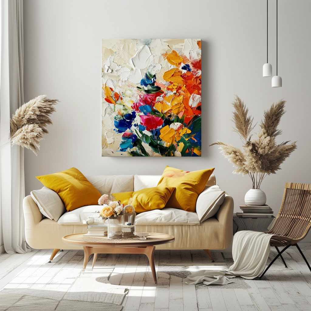 Radiant Blooms Wall Art