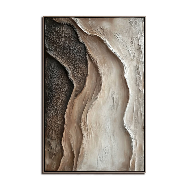 Textured Canyon Flow Art-241038