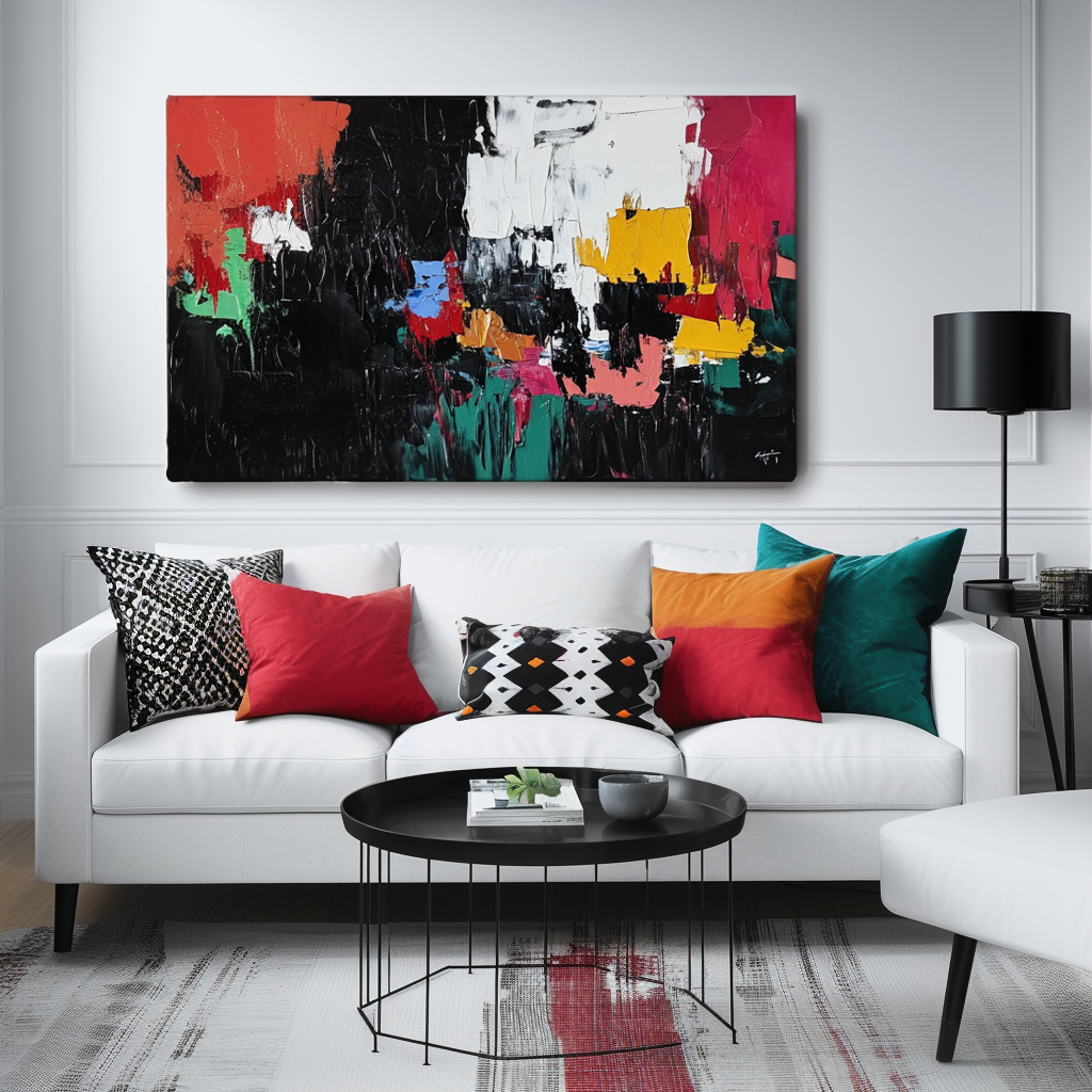 Urban Rhythm - Abstract Canvas Art