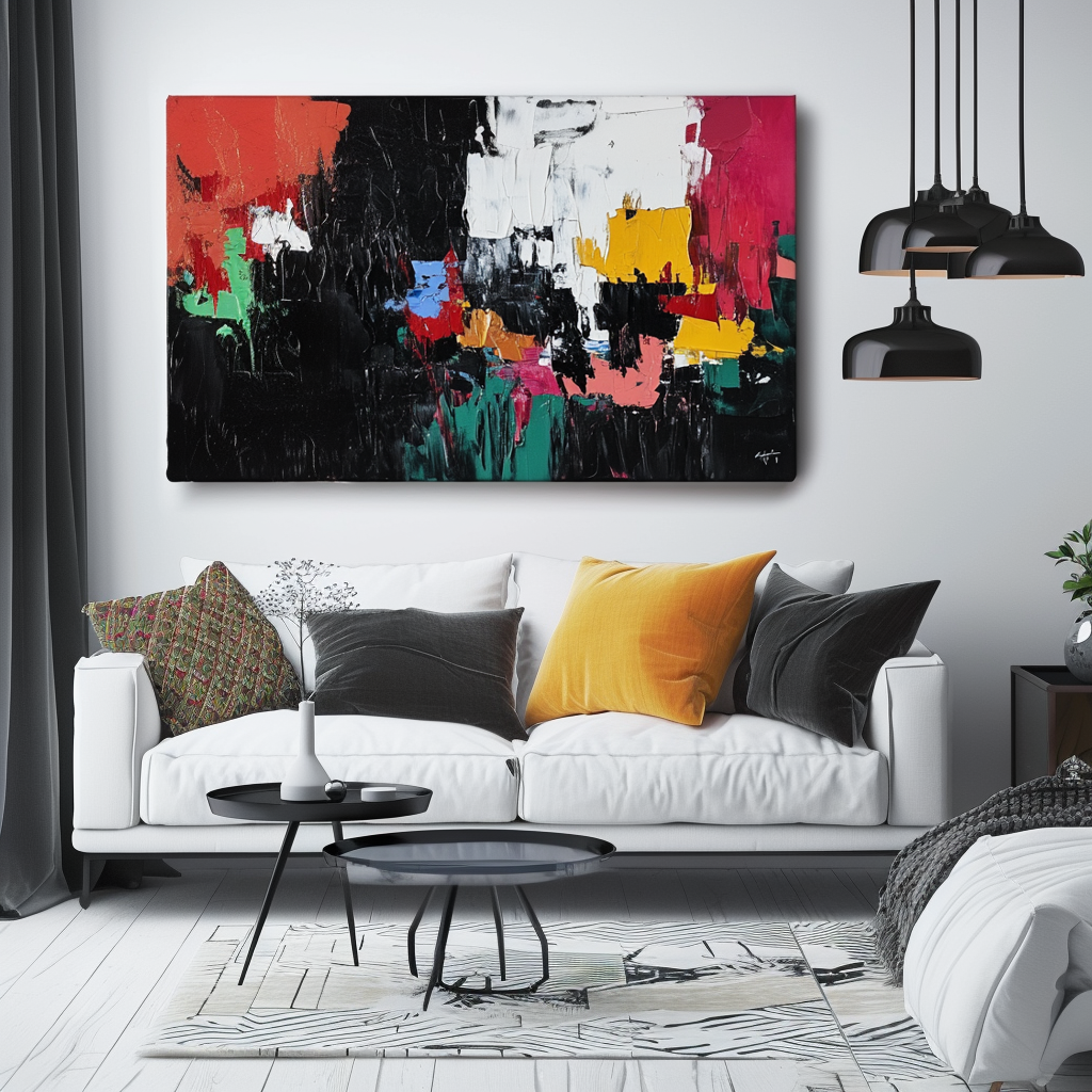 Urban Rhythm - Abstract Canvas Art