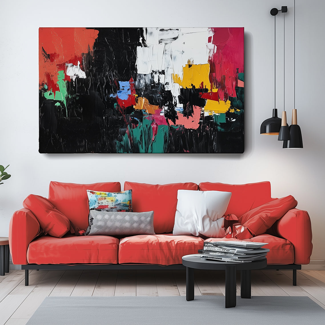 Urban Rhythm - Abstract Canvas Art