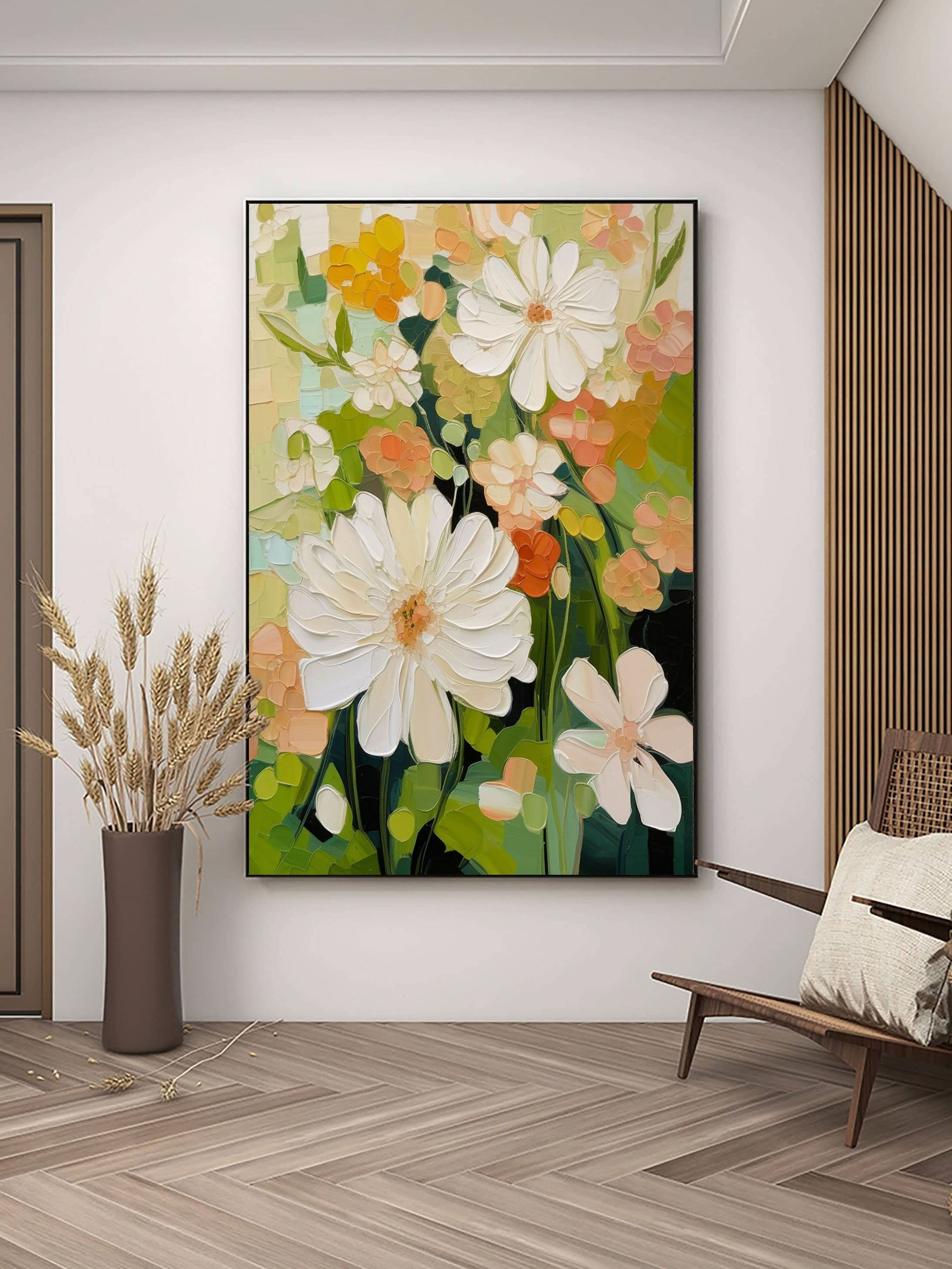 Flower & Tree Abstract Painting #FT 007