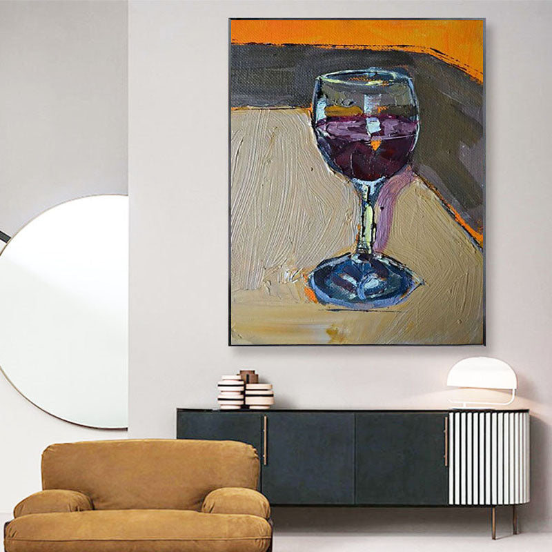 The Abstract Wine Glass