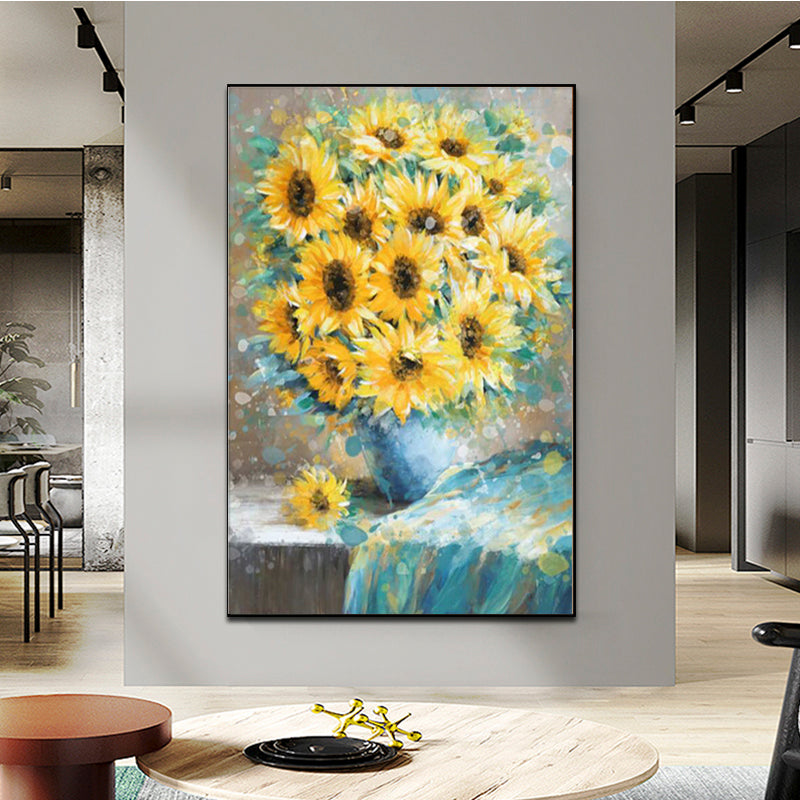 Sunflowers in Vase