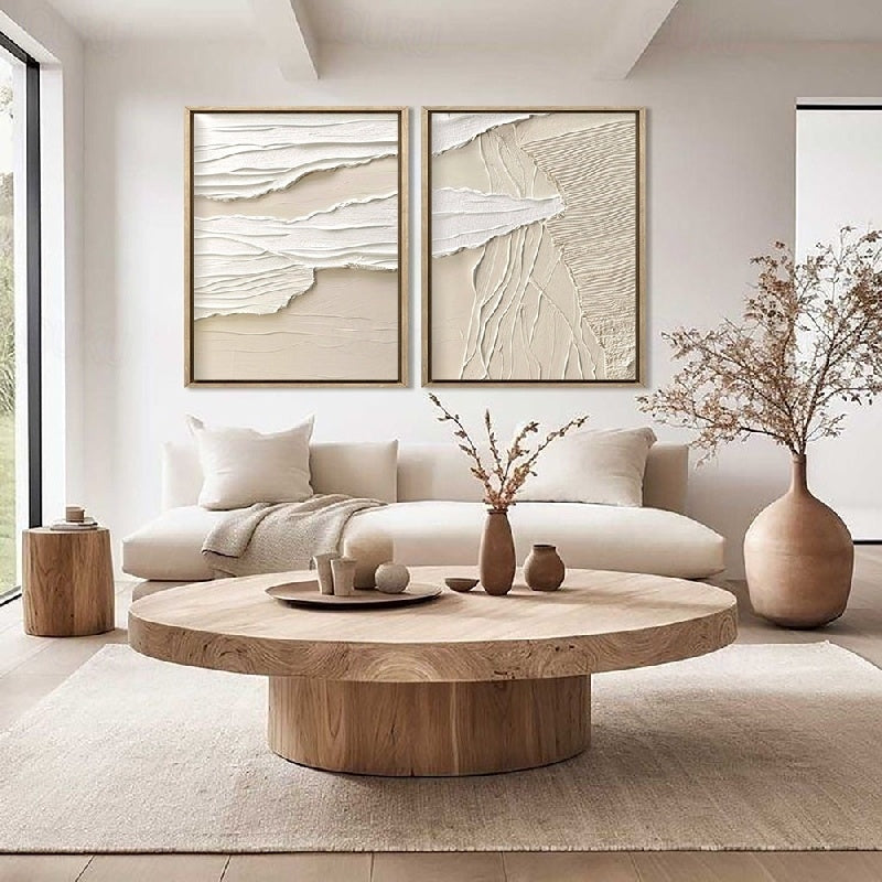 Wabi-Sabi Layers: Beige Serenity