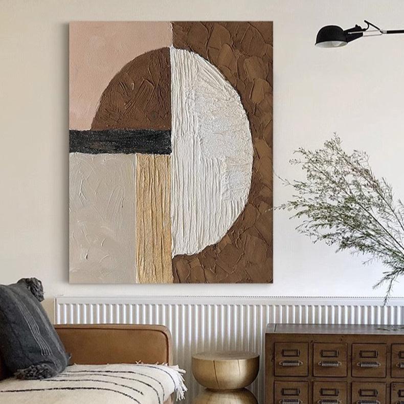 Wabi Sabi Wall Art Abstract Art - BALANCED HARMONY