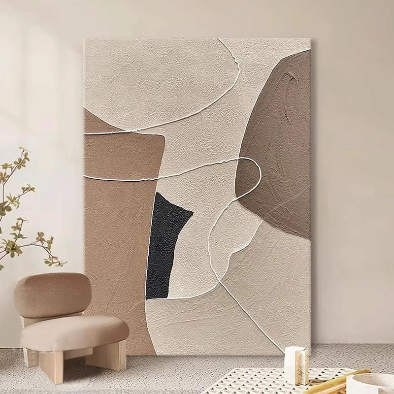 WABI SABI WALL ART - SERENE HUES #Iris005