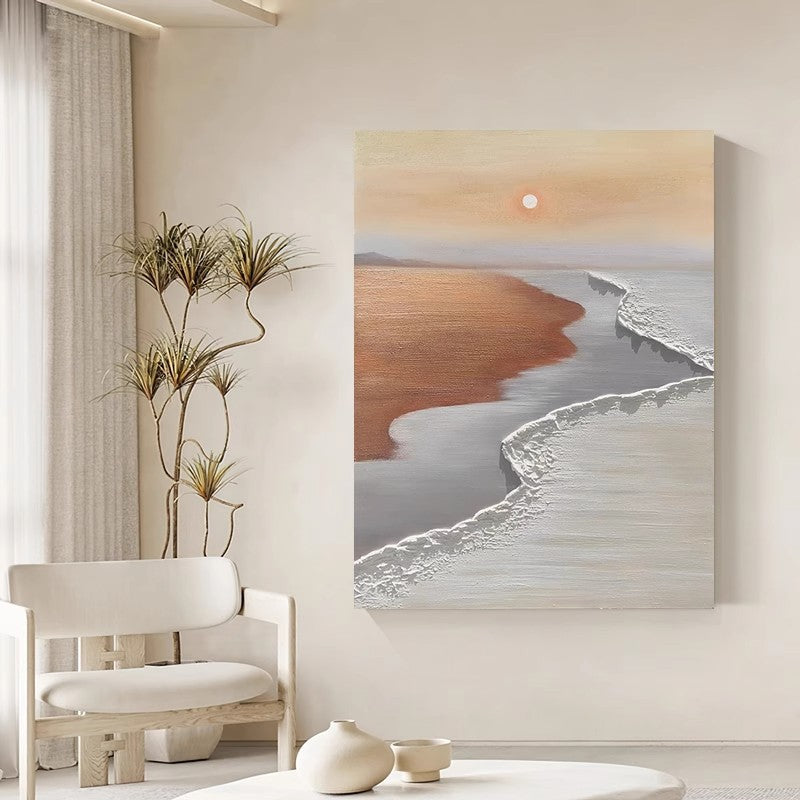 WABI SABI WALL ART - SUNSET SERENITY #Iris007