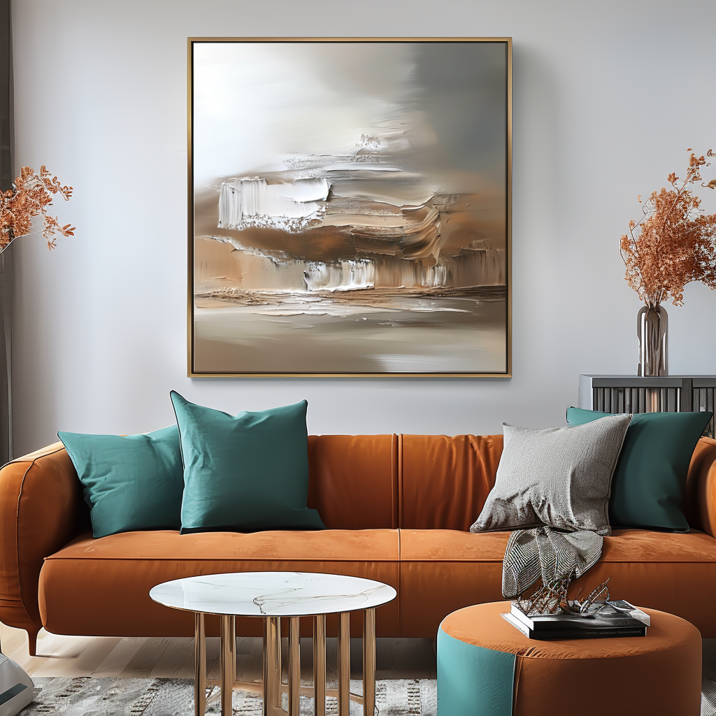 Desert Mirage - Textured Canvas