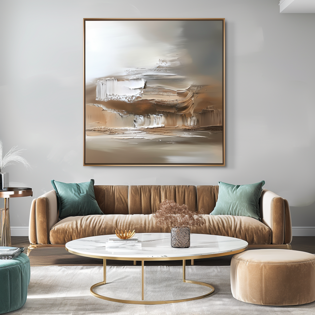 Desert Mirage - Textured Canvas