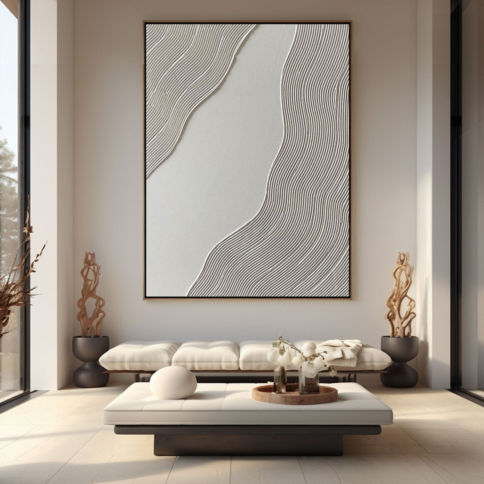 Plaster Painting "Streamline" - MasterGallery