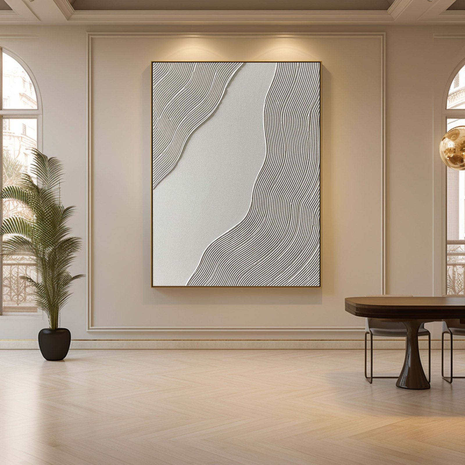 Plaster Painting "Streamline" - MasterGallery