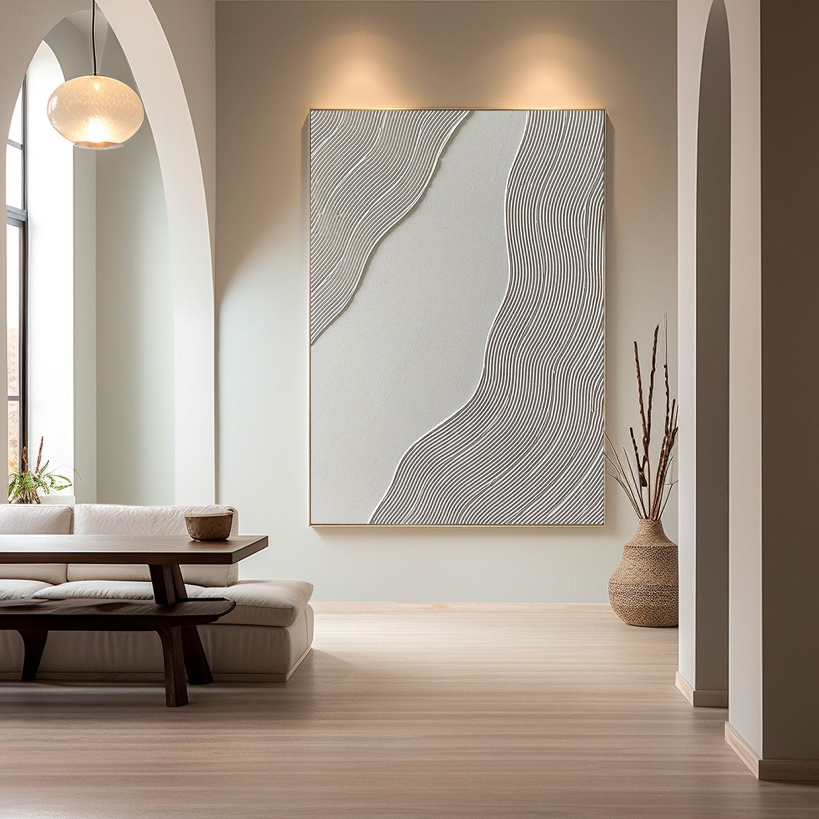 Plaster Painting "Streamline" - MasterGallery