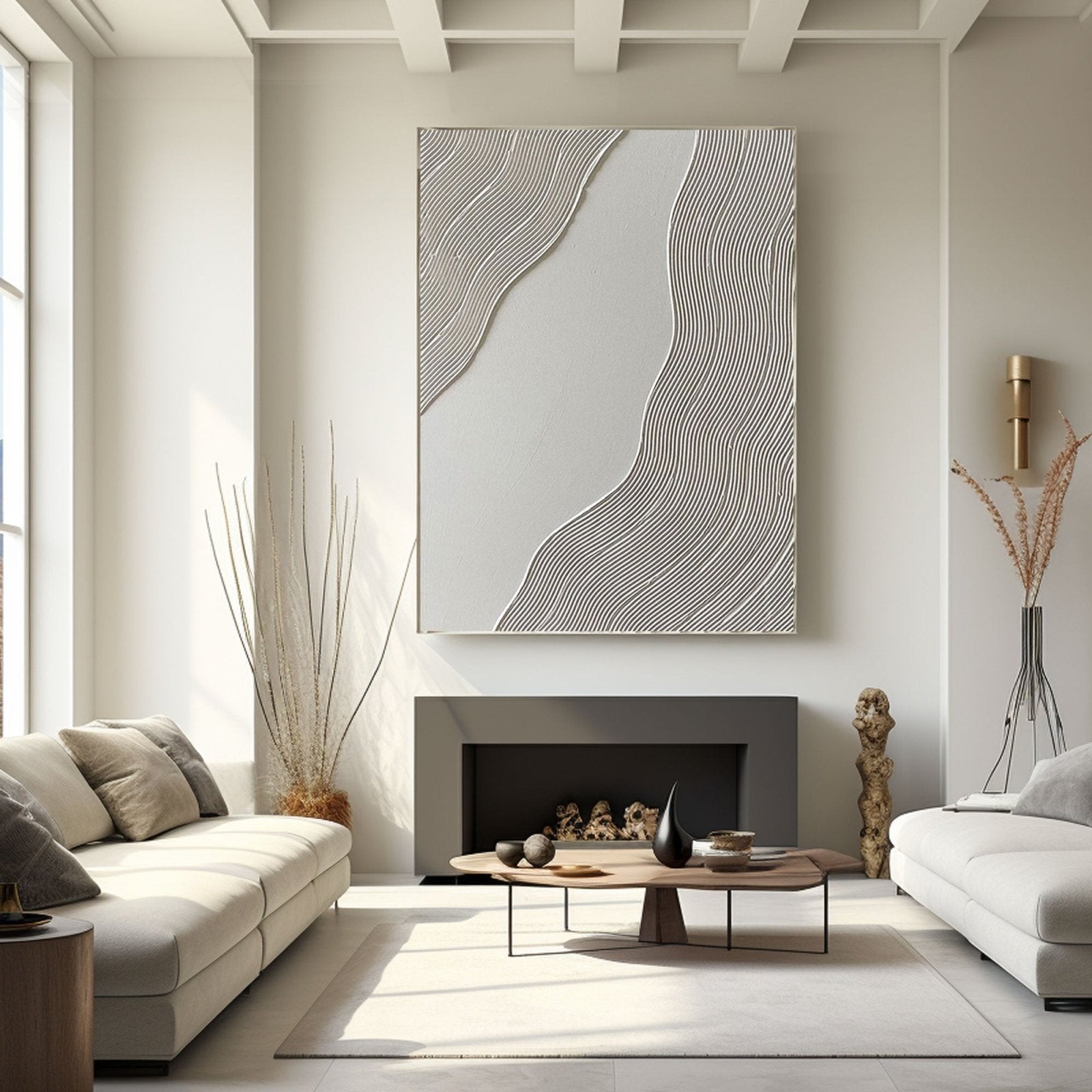 Plaster Painting "Streamline" - MasterGallery