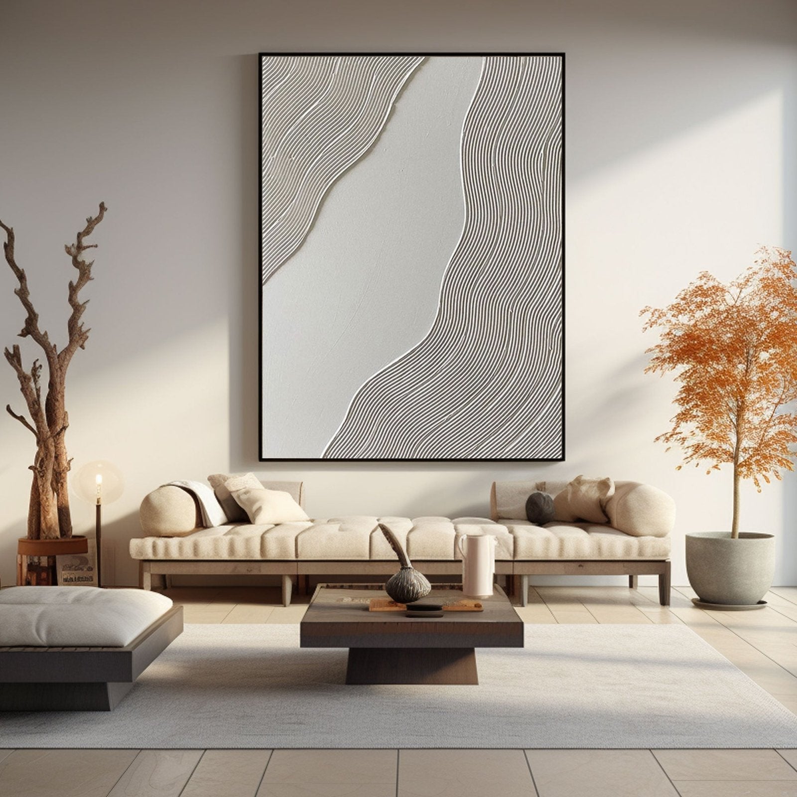 Plaster Painting "Streamline" - MasterGallery
