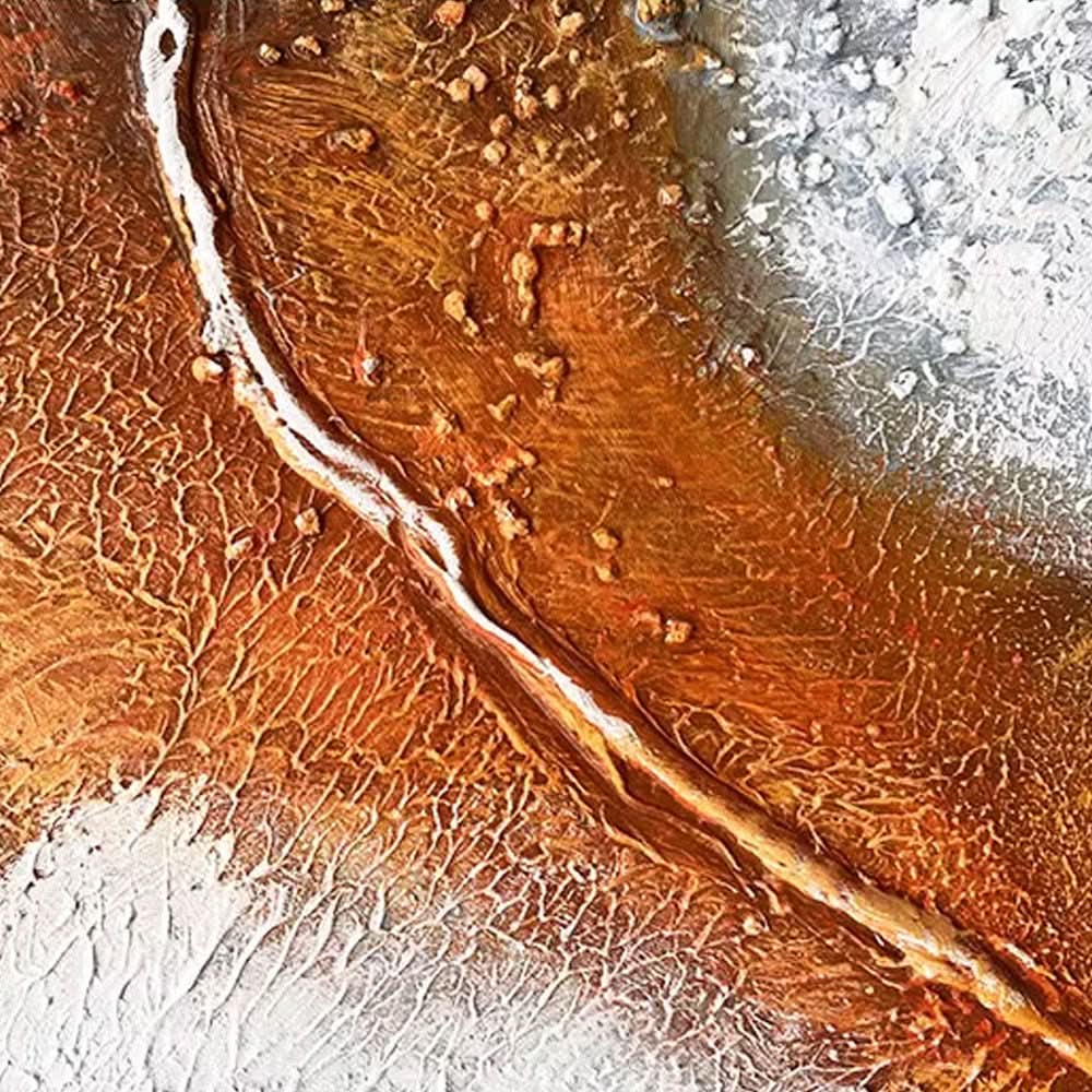 Textured Painting "Mystical Convergence" - nukeart