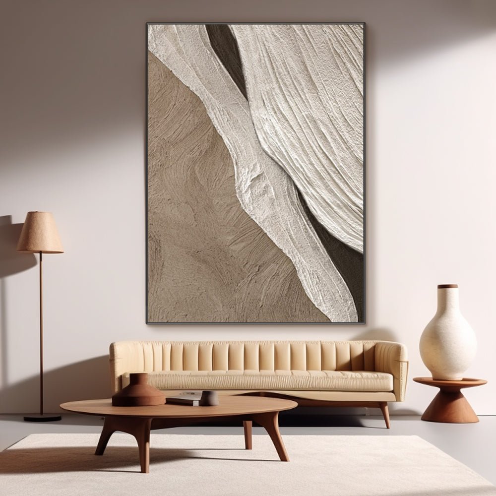 Textured Painting "Whispering Solitude" - MasterGallery
