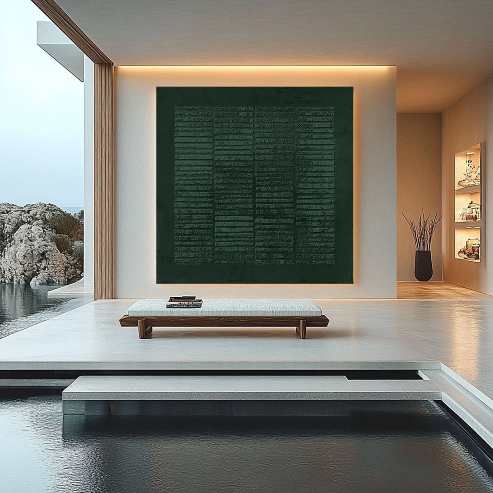Wabi Sabi Painting "Chloé Persistante” - nukeart