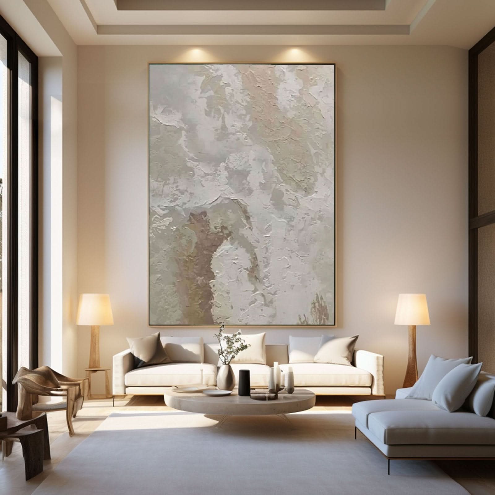 Wabi Sabi Painting "Nebular" - nukeart