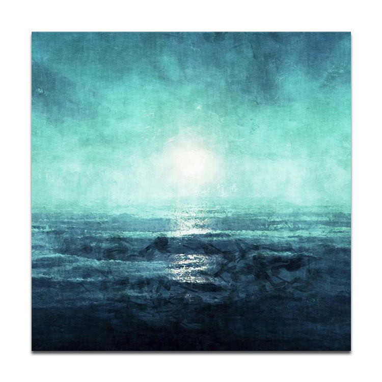 Large Abstract Painting On Canvas White Painting Gray Painting Abstract Oil Painting | First rays of the morning sun