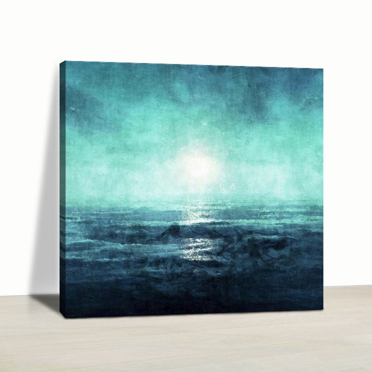 Large Abstract Painting On Canvas White Painting Gray Painting Abstract Oil Painting | First rays of the morning sun