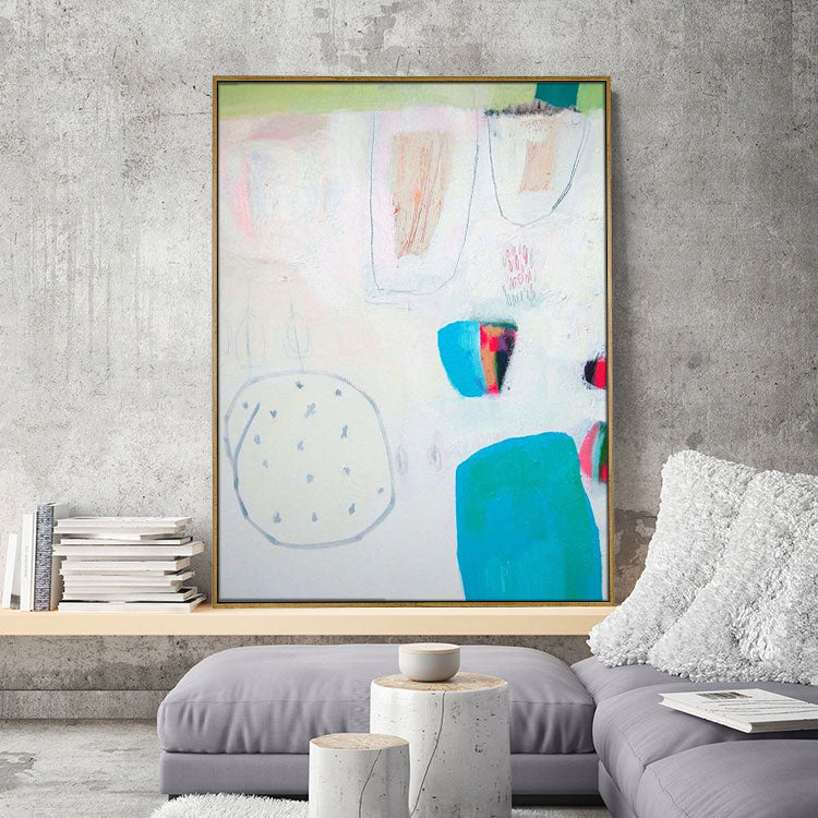 Minimalist art,Simple abstract painting