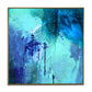 Abstract Acrylic Painting On Canvas Large Painting Blue Painting | Beautiful picture scroll