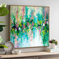 Abstract Oil Painting Living Room Oil Painting Original Handmade Painting Fashion Art Red Blue And Green Painting Artwork | The Way to Heaven