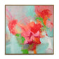 Painting Handmade Map of the World Abstract Canvas Wall Art Red Painting | China