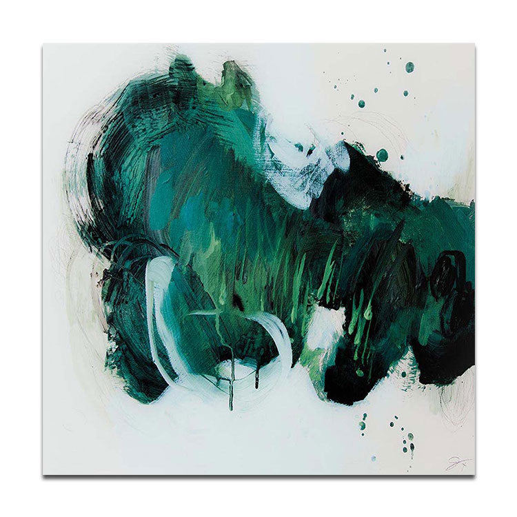 Large Abstract Painting On Canvas White Abstract Painting Black Painting Ocean Painting | Fight