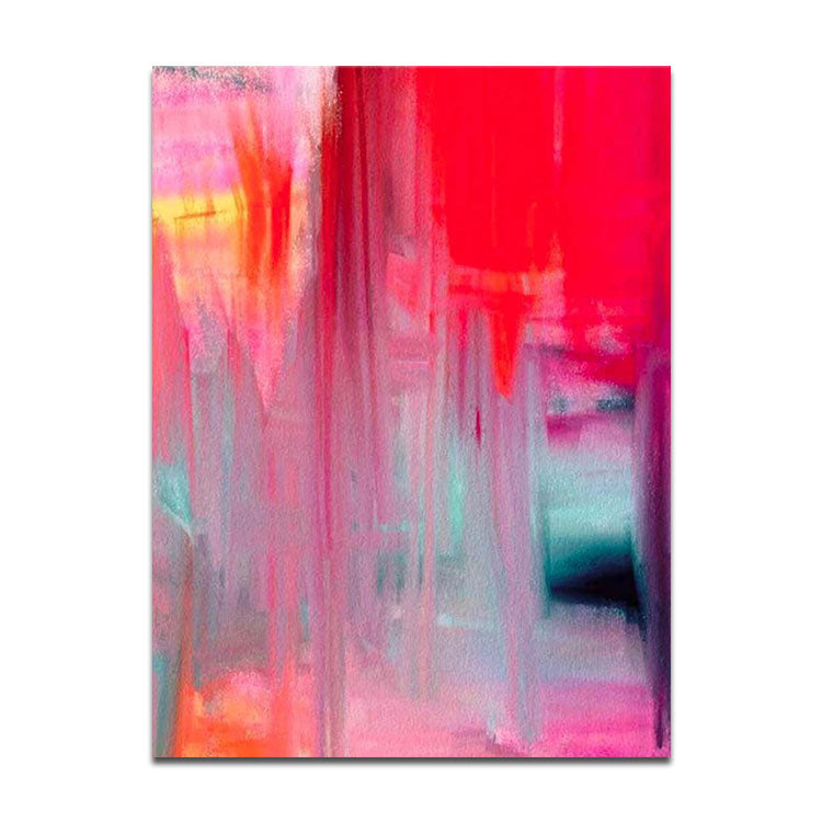Redness Of The Skin - Handmade Modern Wall Art Acrylic Painting on Canvas
