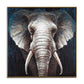 Large Abstract Elephant Painting Cute Elephant Oil Painting Original  Painting Oversized Elephant Painting Abstract | Elephant