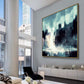 Large Abstract White Painting Original Abstract Painting Contemporary Wall Painting Acrylic Abstract Art | Moment of destruction