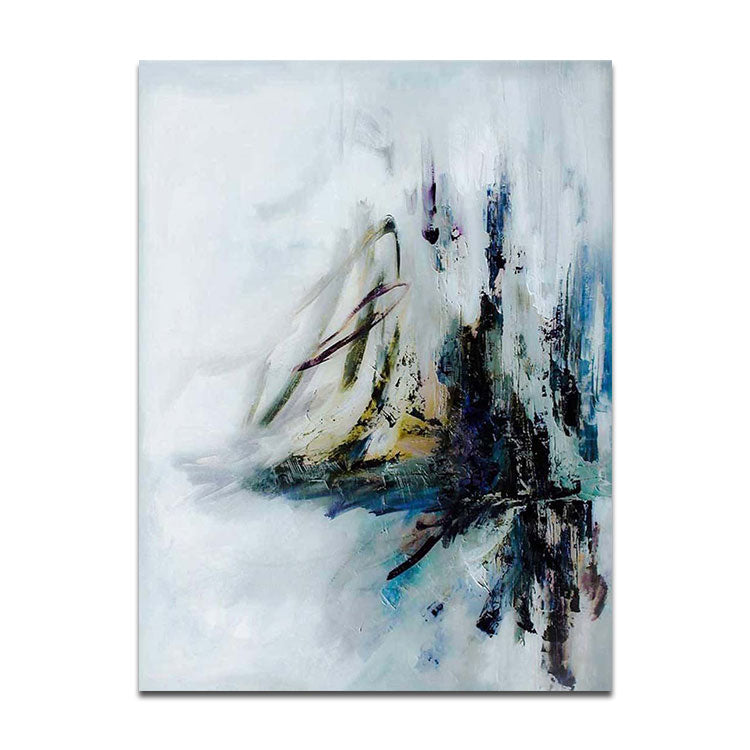 A sailboat in a hurricane