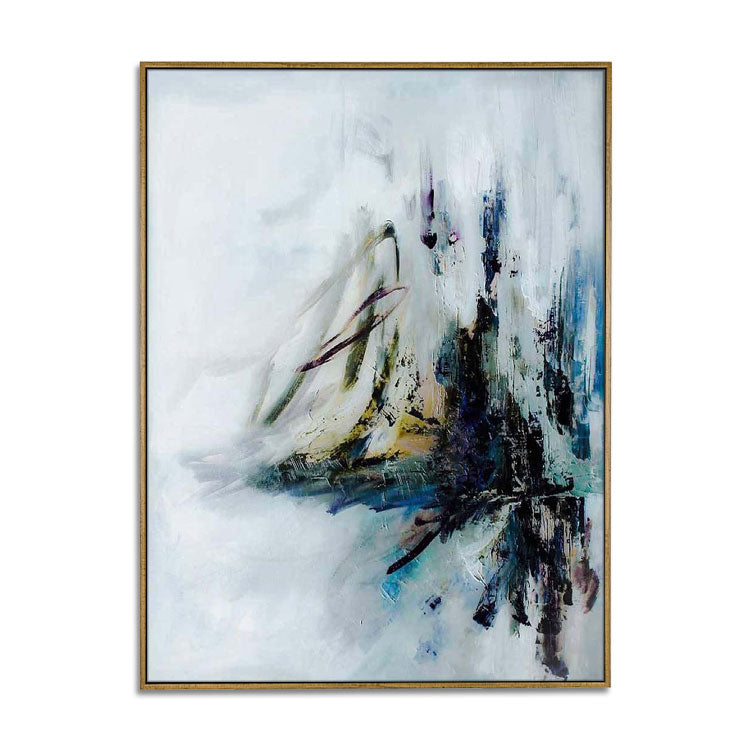 A sailboat in a hurricane