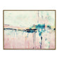 Beauty In The Far Away - Hand Painted Landscape Wall Art Abstract Oil Painting On Canvas