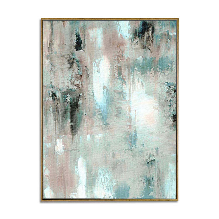 Minimalist Art,Simple Abstract Painting - Handmade Abstract Oil Painting Minimalist Wall Art Printing Canvas Print