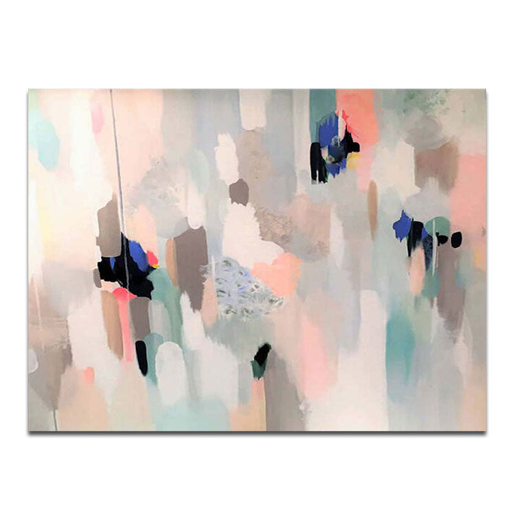 Large Abstract Painting Extra large wall art White canvas art Master bedroom art | Guardian