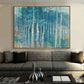 To Stick To - Hand Painted Canvas Art Abstract Tree Oil Painting