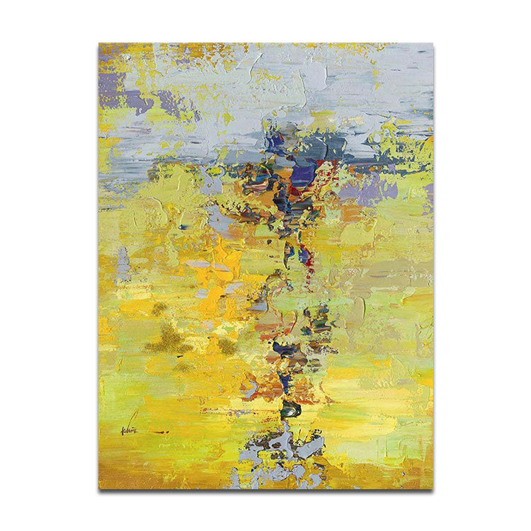 Gold foil painting,Gold wall art,Gold painting