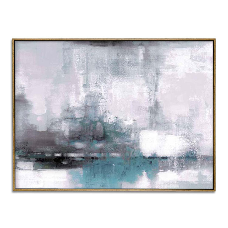 The Surface Of The Water - Handmade Sea Canvas Painting Landscape Wall Art