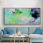 Modern abstract canvas art,Abstract painting with description of painting