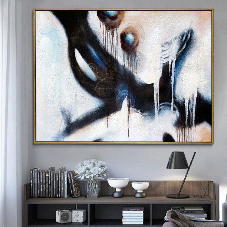 Modern, Abstract, Textured, Canvas Wall Art，Modern Textured Painting