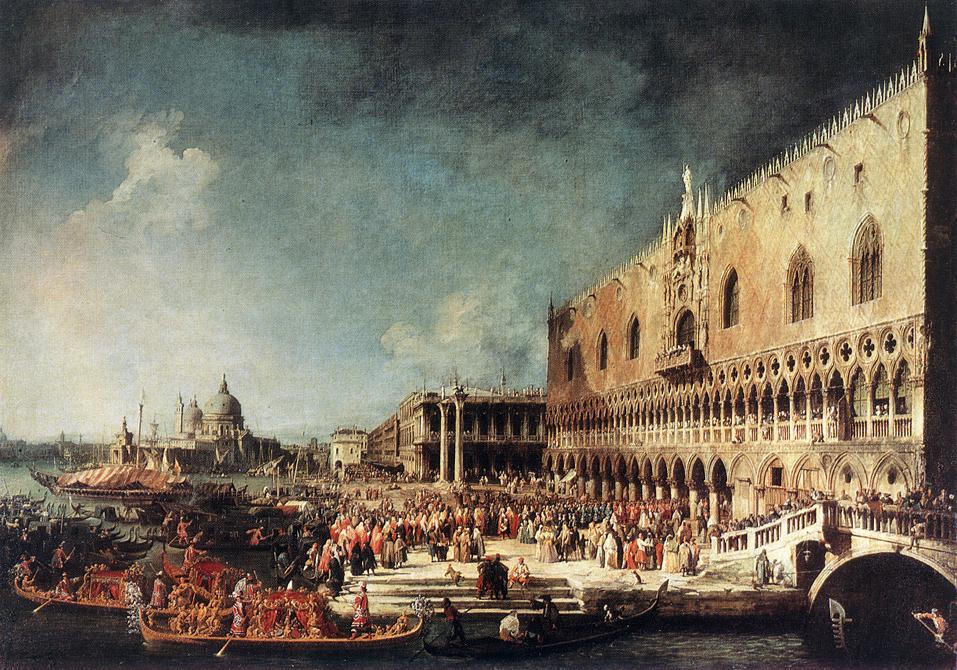 Arrival of the French Ambassador in Venice