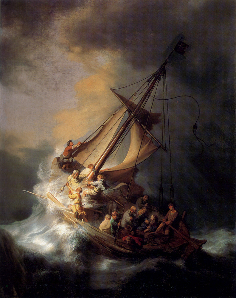 Christ In The Storm On The Sea Of Galilee